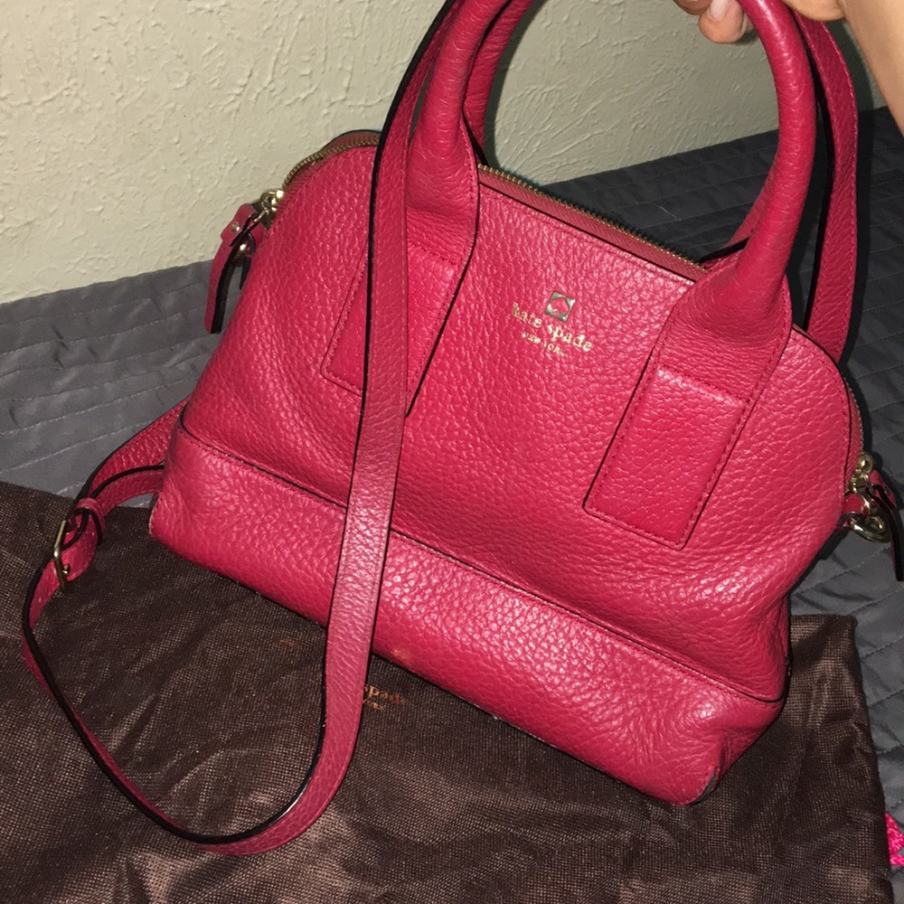Kate Spade red handbag